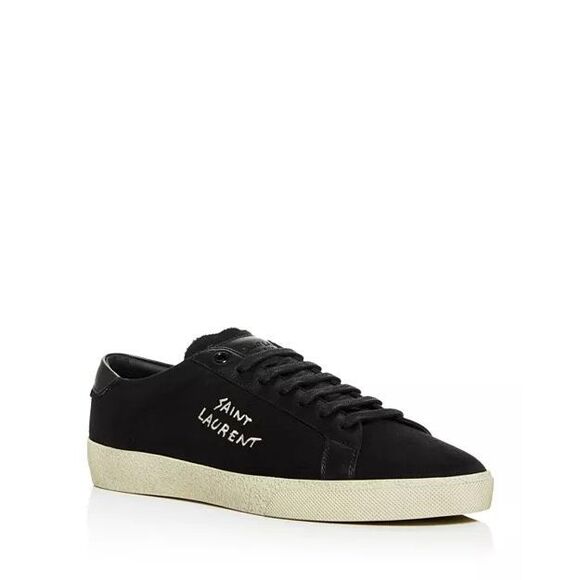 Saint Laurent Court Classic SL/06 sneaker size 38 in black - Picture 1 of 12